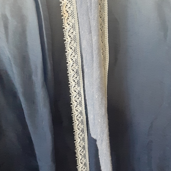 Broken Ghost boho mix media top sz xs - Picture 4 of 11